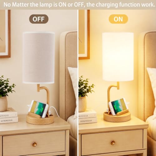 Touch Control USB Table Lamp with USB C