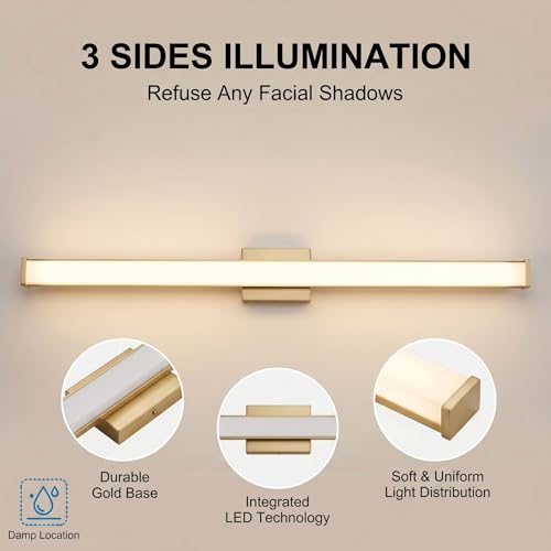 48" Modern LED Bathroom Light Fixtures (48 Count)