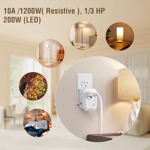 Wireless 2 Wall Switch Remote Control Outlet Set