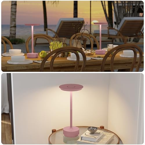 2 Pack Rechargeable Table Lamps Cordless (2 Count)