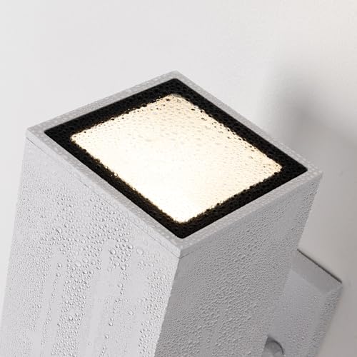 12" Modern Outdoor Porch Light in 2 Lights (2 Count)