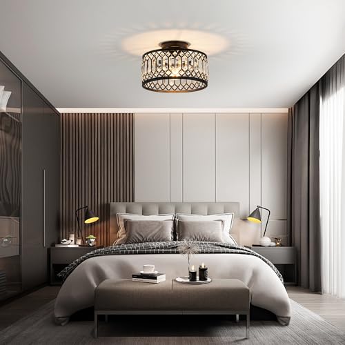 Crystal Ceiling Light Fixture