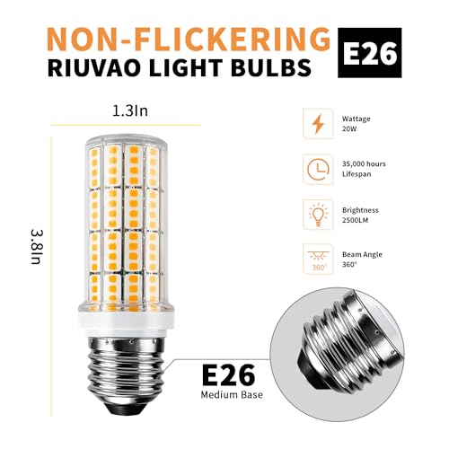 6 pcs Led Corn Light Bulb
