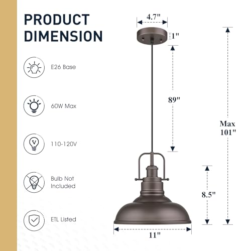 Farmhouse Pendant Light