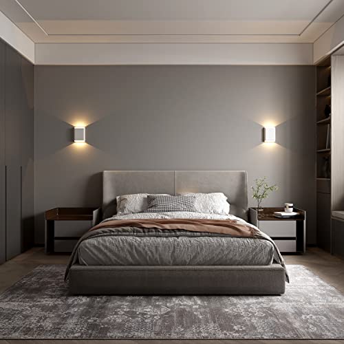 LED Wall Lights Outdoor Wall Sconces Dimmable 15.5W (2 Count)