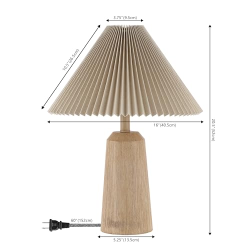 Arvid Table Lamp 20.5" Resin Metal Bedside