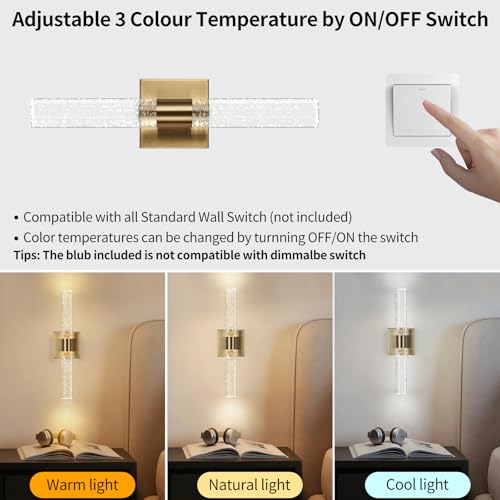 18 Inch Bathroom Sconces Set of 2 (2 Count)