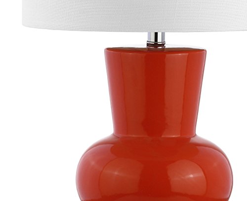 Julia Hourglass 28.5" Ceramic Bedside Table Lamp