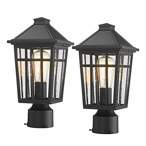 Outdoor Post Lights Lamp Post Light Fixture (2 Count)