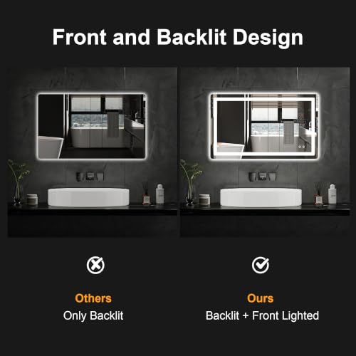 LED Bathroom Vanity Mirror with Lights
