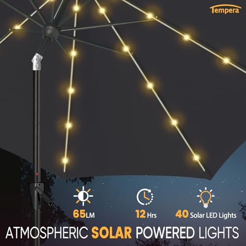 9ft Patio LED Umbrella with light