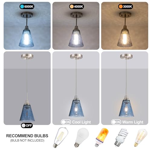 Mini Glass Pendant Light