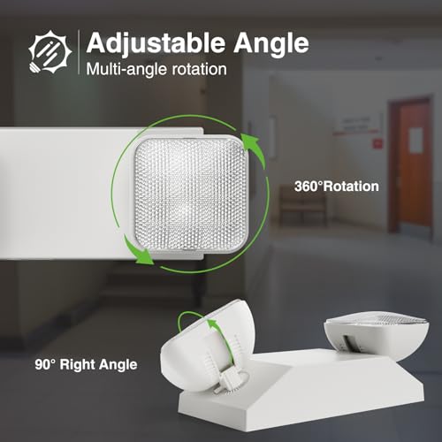8 Pack Emergency Lights for Business (8 Count)