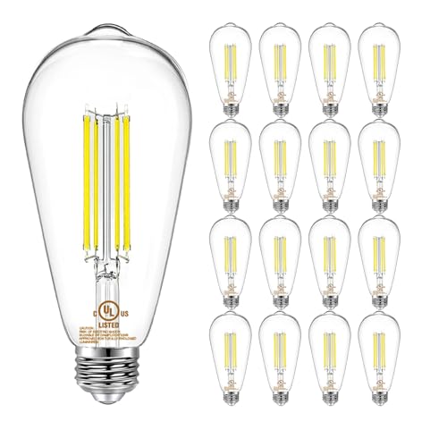 16 Pack Vintage LED Edison Bulbs (16 Count)