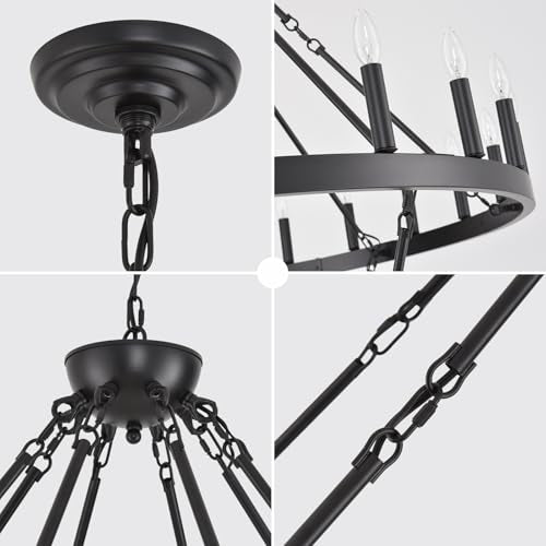 53" Large Chandelier for High Ceilings 3