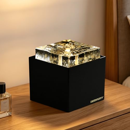 7.09'' Indoor Tabletop Water Fountain with LED Light