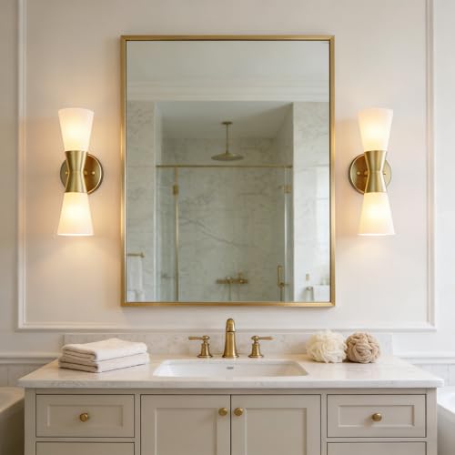 Wall Sconces Set of 2 for Bathroom (2 Count)