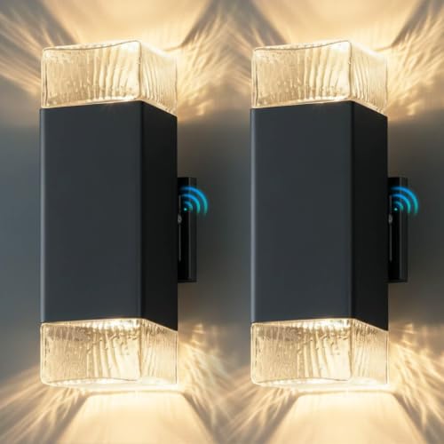 Dusk to Dawn Outdoor Wall Lights 2 Pack