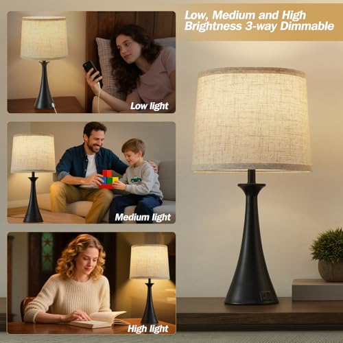 Touch Table Lamps Set of 2 (2 Count)