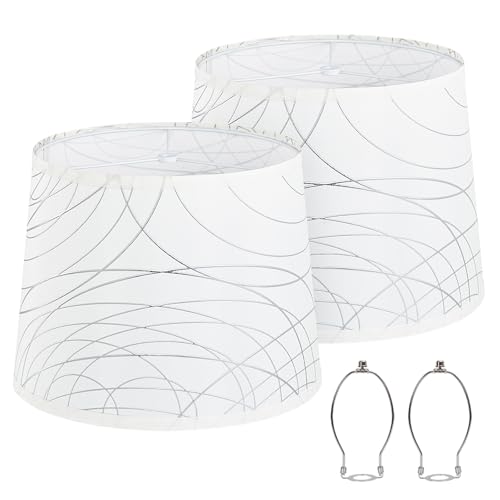 White Lampshades Set of 2 for Floor Lamp (2 Count)