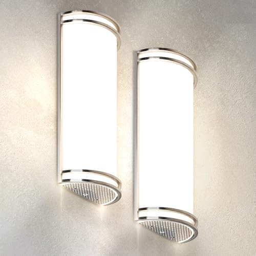 Indoor LED Wall Sconce Lights (2 Count)