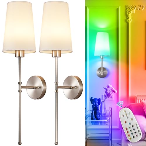 Battery Operated Wall Sconce