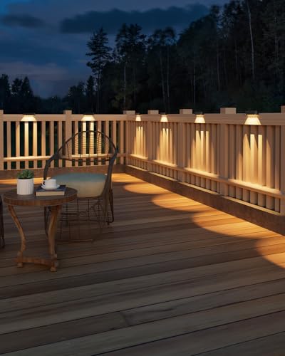 Solar Deck Lights 8 Pack (8 Count)