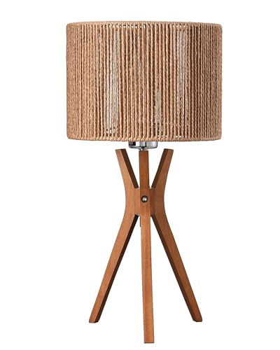 17.5" Rattan Table Lamp