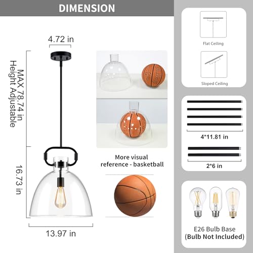 14'' Pendant Lights Kitchen Island