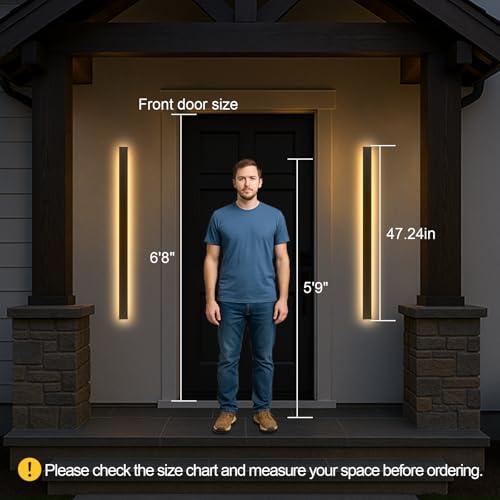 Exterior Wall Lights for House (2 Count)