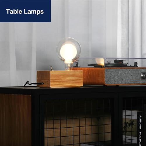 G125 Decorative Large Globe LED Bulb (2 Count)