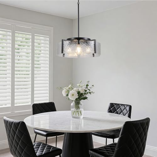 Black Chandelier for Dining Room Light Fixture