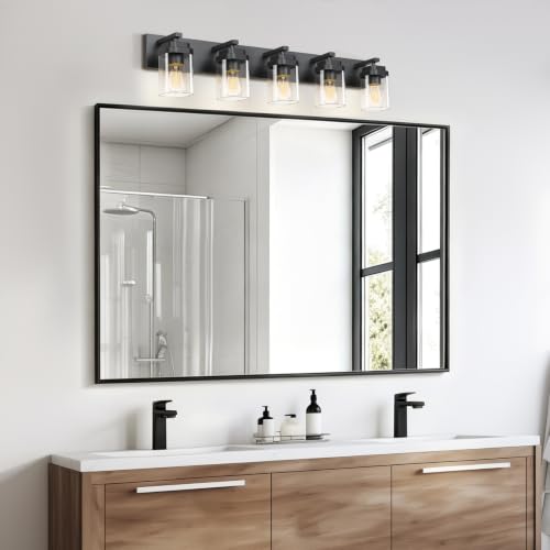 Black Bathroom Light Fixtures