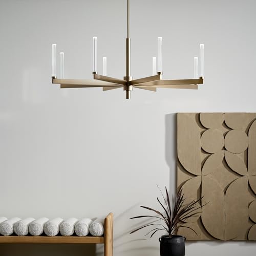 Sycara 8 Light LED Crystal Chandelier Light