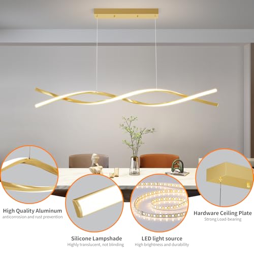 Modern Gold Ceiling Pendant Light