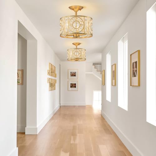 Semi Flush Mount Chandelier for Dining Room
