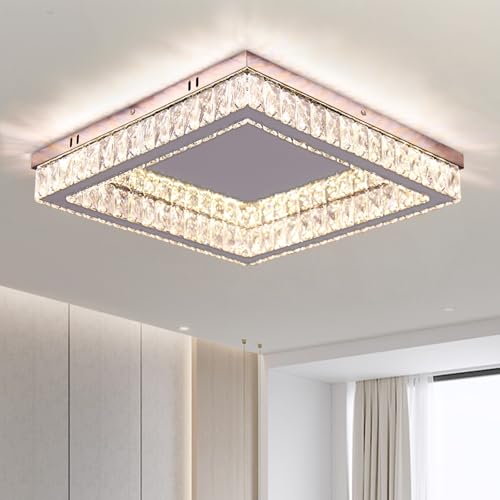 Square Crystal Chandelier