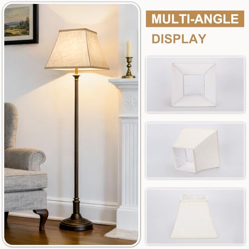 Square Bell Lamp Shades Set of 2 (2 Count)