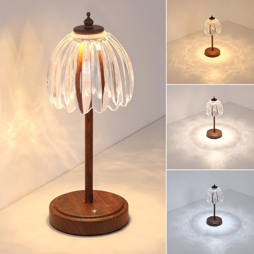 Tulip Table Lamp with 5200mAh Battery & Touch Control