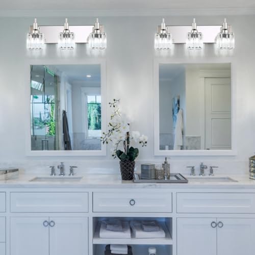 Modern Crystal Bathroom Vanity Light 3