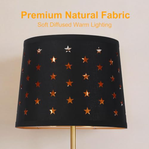 Empire Lamp Shades Set of 2 (Black&Star)