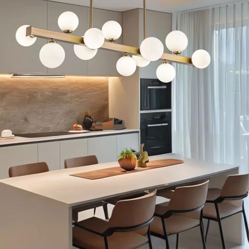 12 Lights Modern Gold Chandelier
