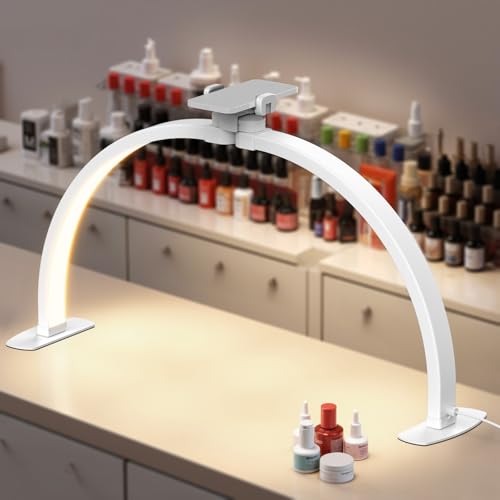 Basics 29" Half Moon Nail Light for Desk (72 Count)