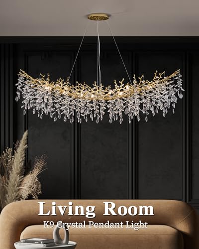 Modern Crystal Chandelier for Dining Room