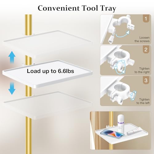 Lash Light with Tool Tray