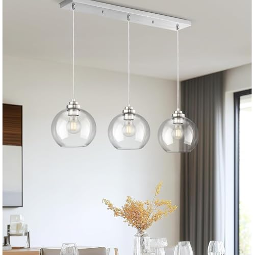 3 Pack Clear Glass Shade Replacements (3 Count)
