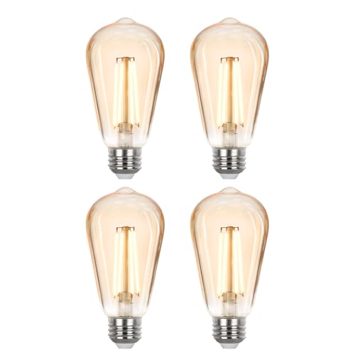 Vintage LED Edison Bulbs 40 watt Equivalent (4 Count)