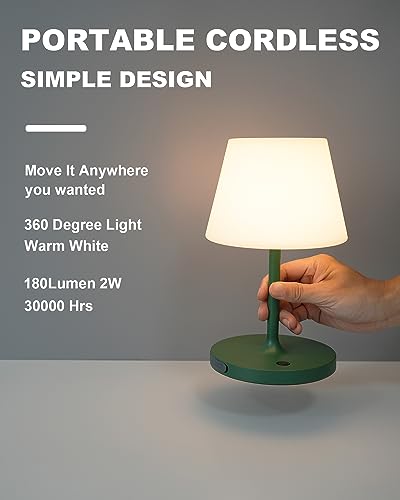 Outdoor Battery Operated Table Lamp Waterproof