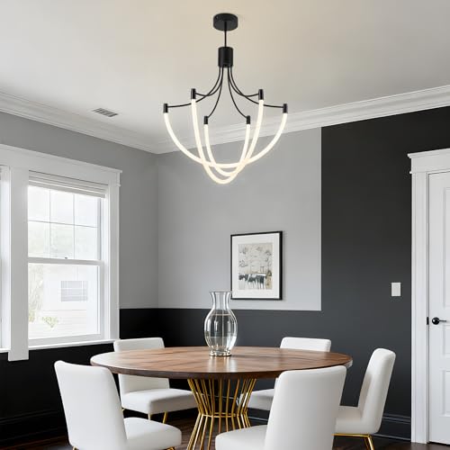 Modern Black Chandelier Light Fixtures