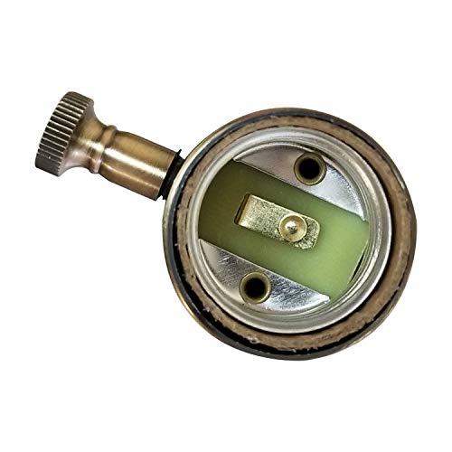 Vintage Turn Knob Dimmer Lamp Socket for Incandescent LED Bulbs (4 Count)